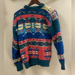Vintage Paco 90s Apres Ski Wool Jumper Size Medium